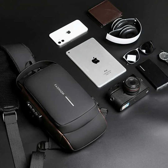 BOLSO IMPERMEABLE DE HOMBRO ANTIRROBO - SOLO HOY 50 % OFF