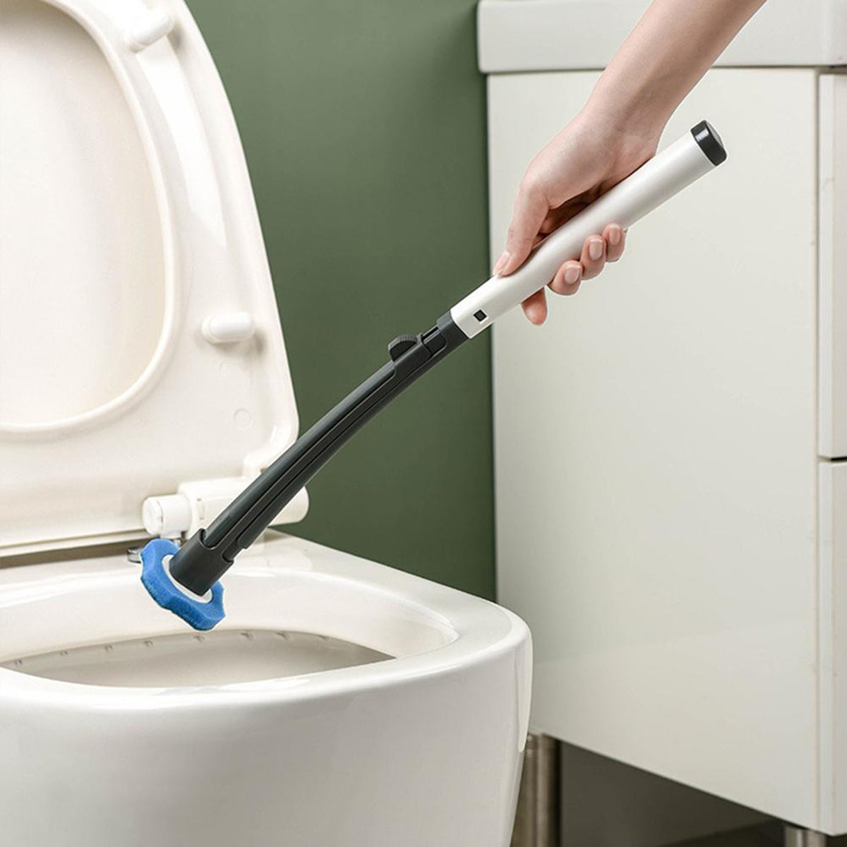 Escobilla para baño mas repuesto - Más higiénica y sin complicaciones