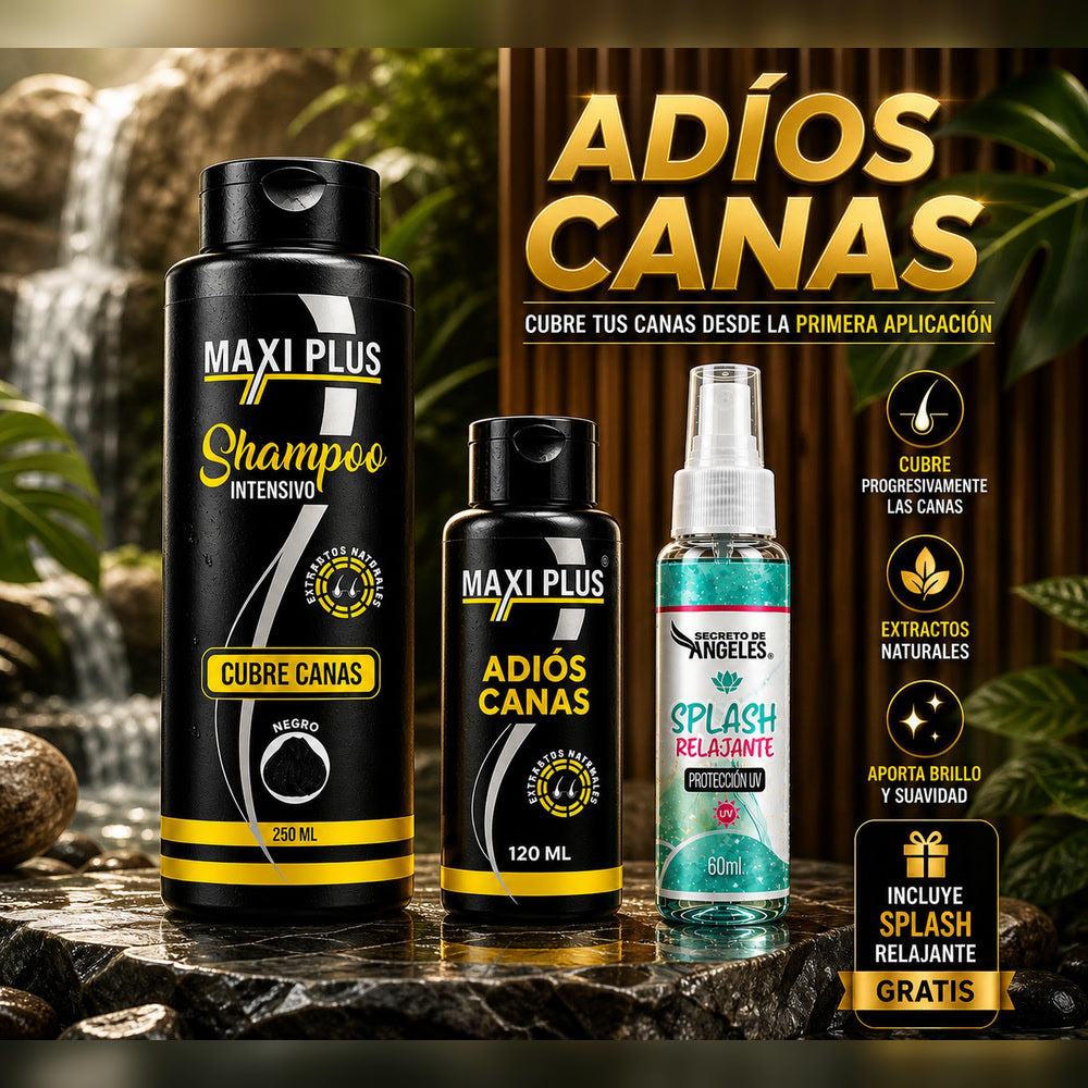 Shampoo cubrecanas maxiplus obsequio
