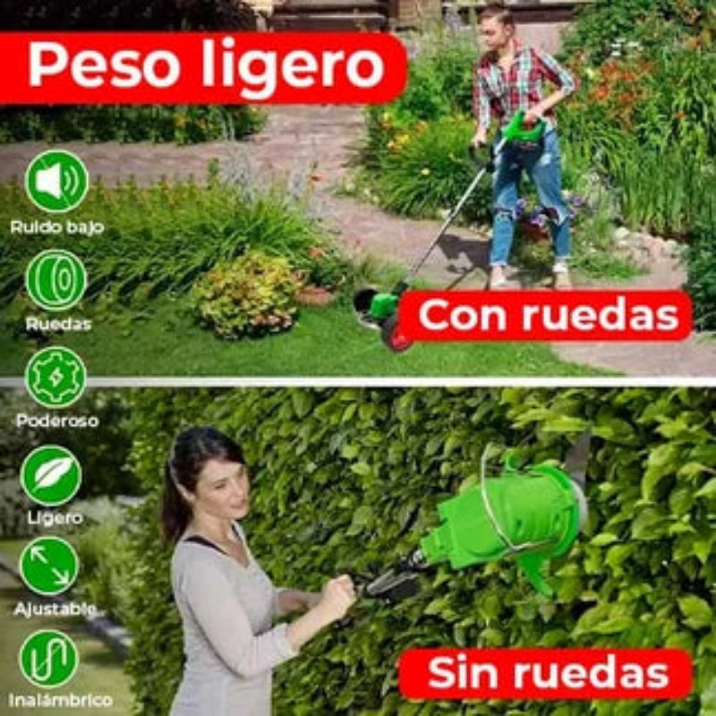 Guadaña Podadora Inalambrica - ¡CON 12 ITENS DE REGALO!