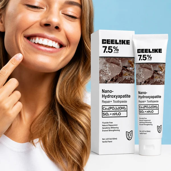 CEELIKE™ con Nano-Hydroxyap 120ml - ¡NO VUELVAS A CAER EN LAS ESTAFAS DE LOS BLANQUEADORES!