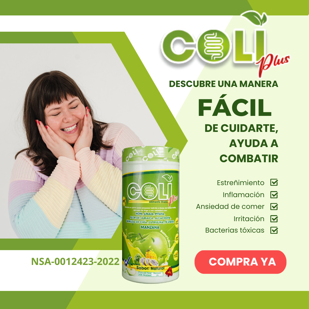 ULTIMAS UNIDADES CON ÚN 35% OFF - Coli Plus: La Solución Natural para una Digestión Saludable