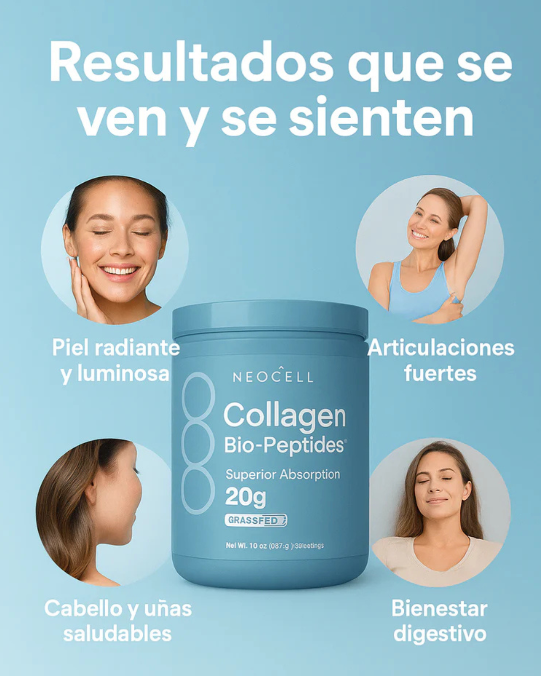 SUPER PROMO SOLO HOY 30% OFF - NEOCELL COLLAGEN BIO PEPTIDES