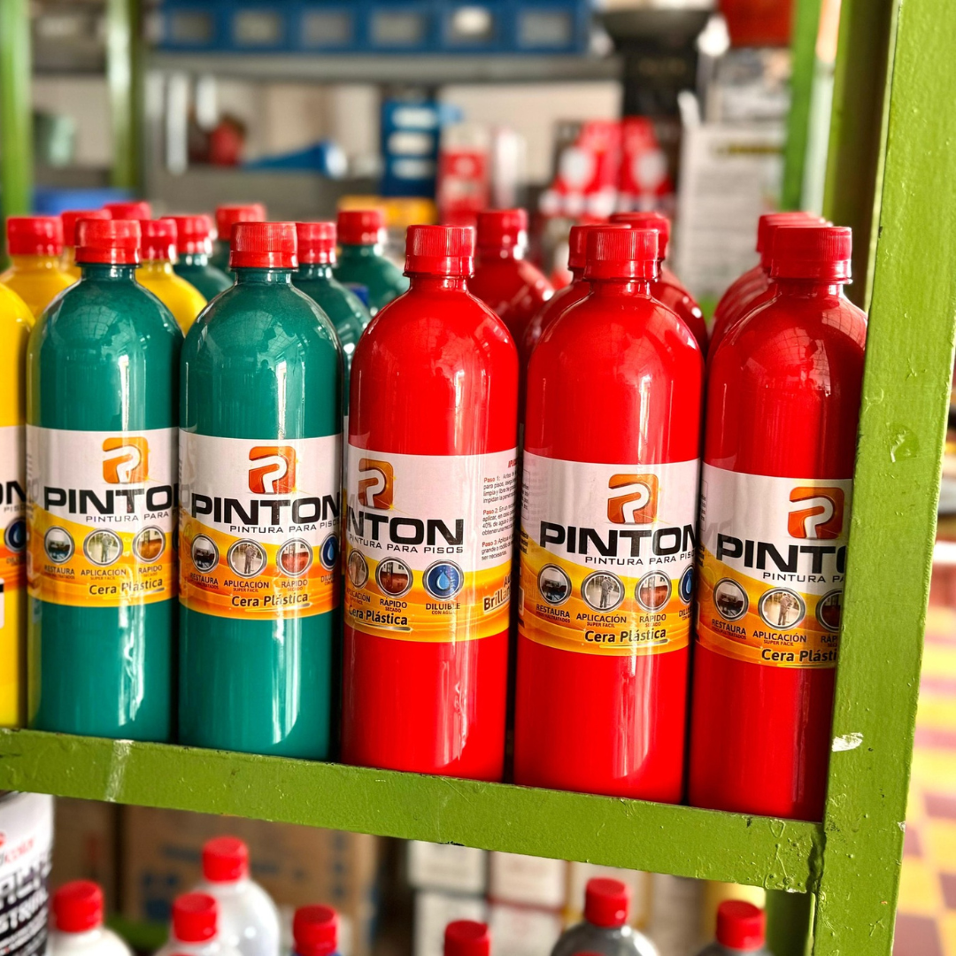 LIQUIDACIÓN TOTAL 35% OFF - Cera Plástica Pinton – Brillo y Protección Profesional para tus Pisos