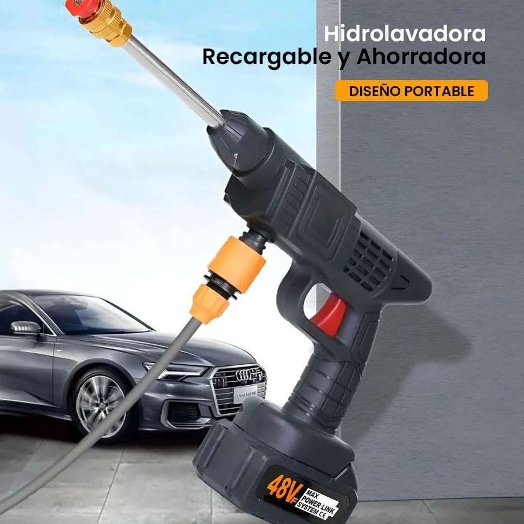 ÚLTIMO DÍA DE PROMOCIÓN - Hidrolavadora Inalámbrica + 2 Baterías de REGALO