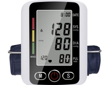 NO SE PIERDA ESTA OFERTA, manténgase siempre al tanto de su salud y la de su familia con Tensiómetro de brazo vos en español 40% OFF