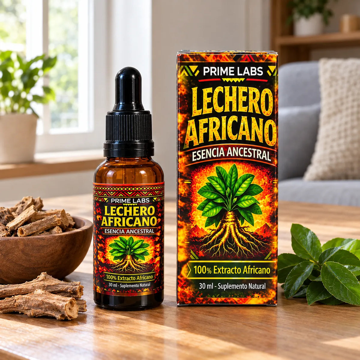 Prime Labs Lechero Africano - Descubre el poder de una tradición ancestral inspirada en la naturaleza.
