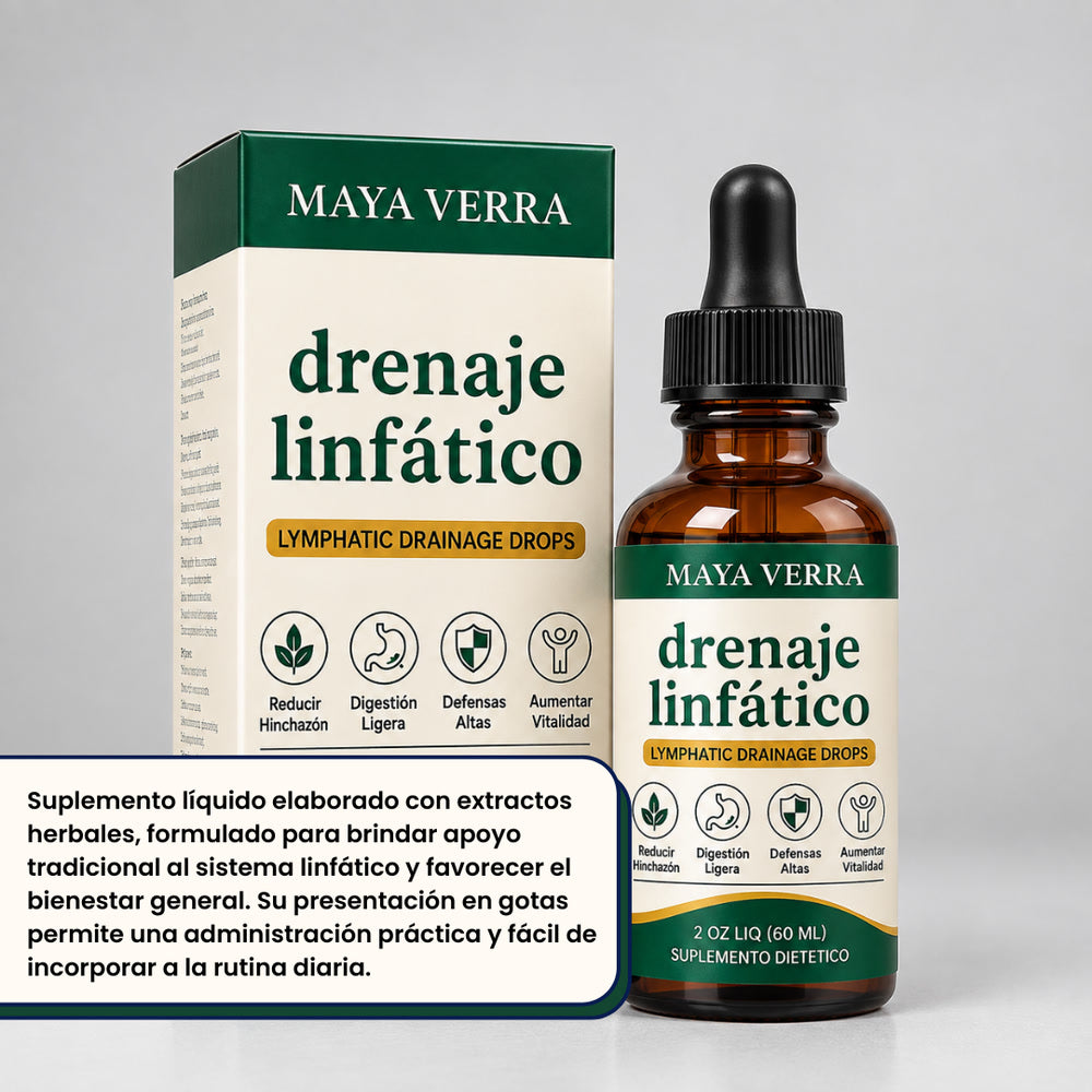 Gotas Drenaje Linfático Maya Verra