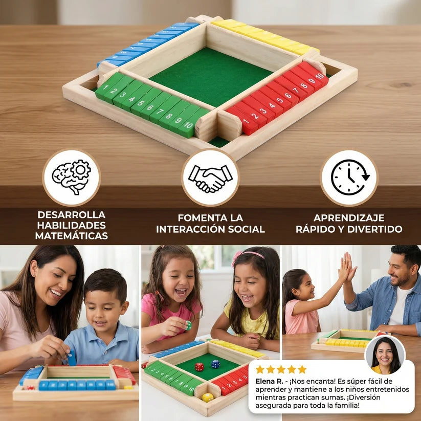 JUEGO DE MESA CIERRA LA CAJA - LA SEGUNDA UNIDAD POR SOLO + $52.000