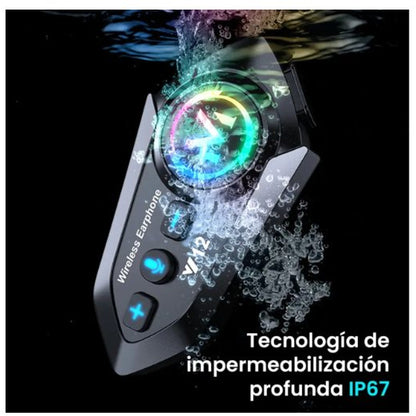 Intercomunicador v10 Bluetooth para tus rutas diarias