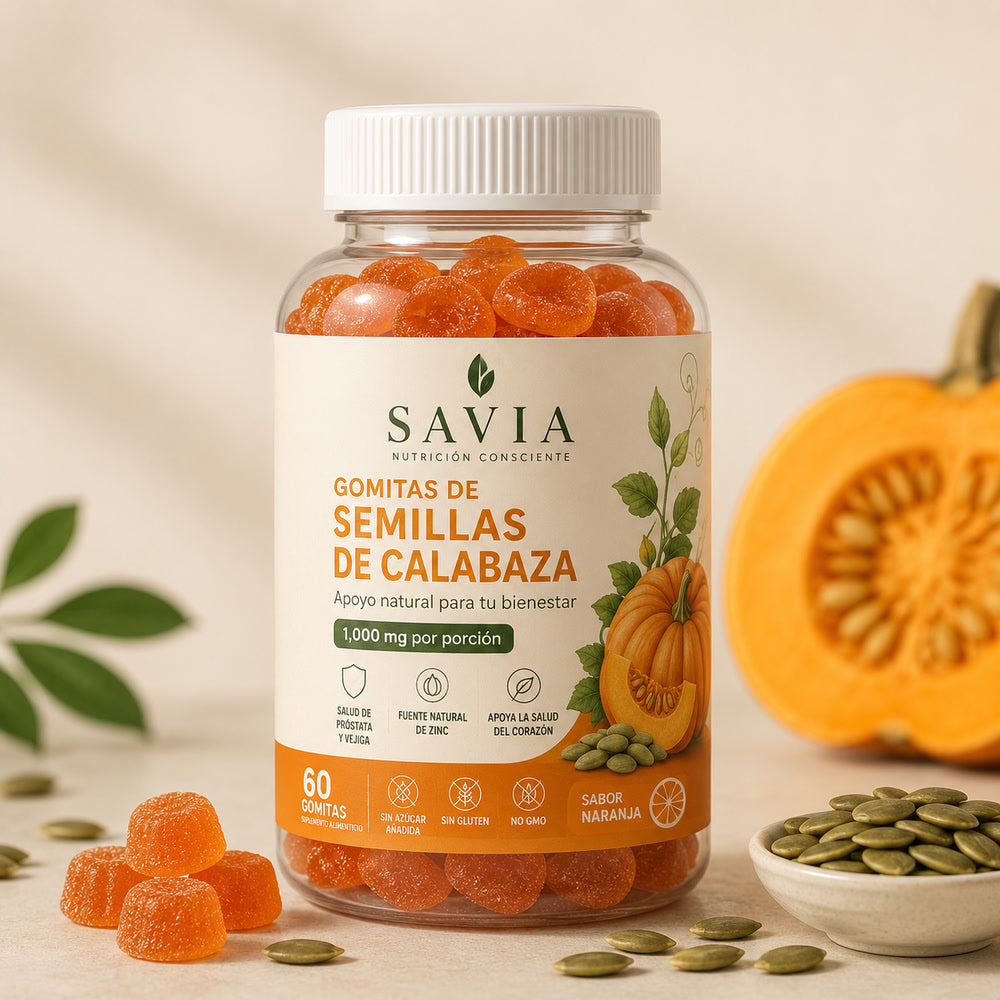 Savia gomitas de calabaza