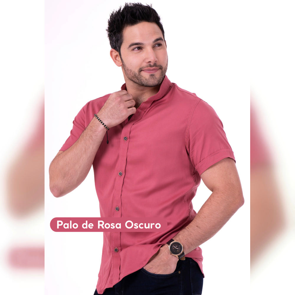 Camisa Manga Corta Cuello Neru Chalis