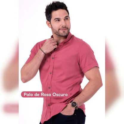 Camisa Manga Corta Cuello Neru Chalis