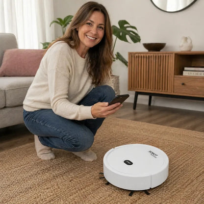Mini Aspiradora Robot Inteligente - Limpia Debajo de Camas y Sofás - LA SEGUNDA UNIDAD POR SOLO + $69.000