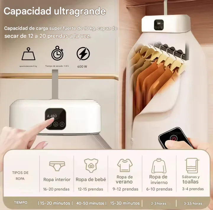 PRO SEC-SECADORA PORTATIL DE ROPA ULTRA SECADO - LA SEGUNDA UNIDAD POR SOLO + $94.000