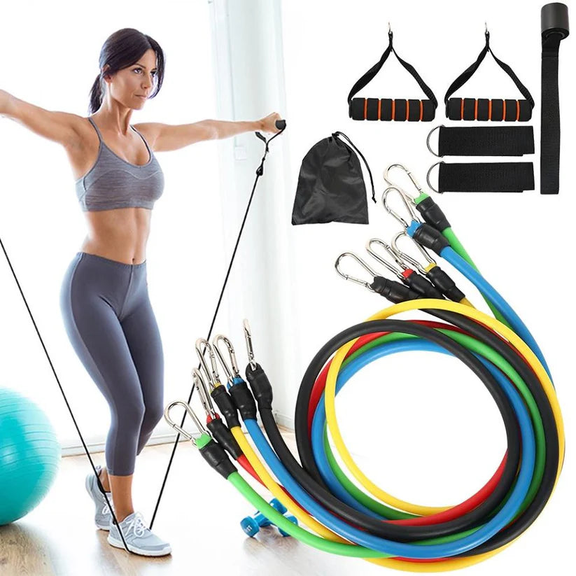 SOLO HOY 35%OFF Kit de bandas de resistencia tubulares