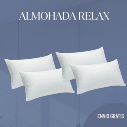 SUPER PROMOCIÓN POR TIEMPO LIMITADO 50% OFF - x4 almohadas siliconada
