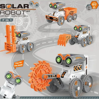 Kit Robot Solar 7en1 Educativo Juguete