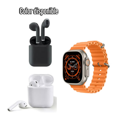 COMBO 3 EN 1 CON 50% OFF: Bolso Antirrobo + SmartWatch T800 + Auriculares i12