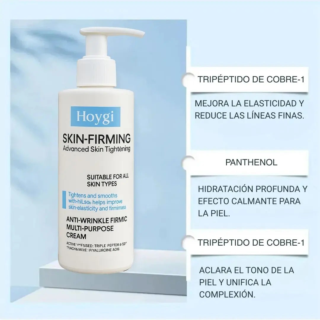 ¡Reafirma tu piel y recupera tu firmeza natural! - Crema Reafirmante Hoygi - SOLO HOY 40% OFF