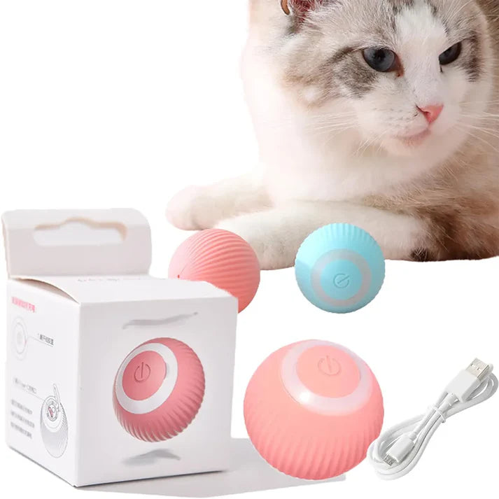 ¡Haz Feliz a Tu Gato con la Pelota Inteligente que se Mueve Sola! - PowerBall