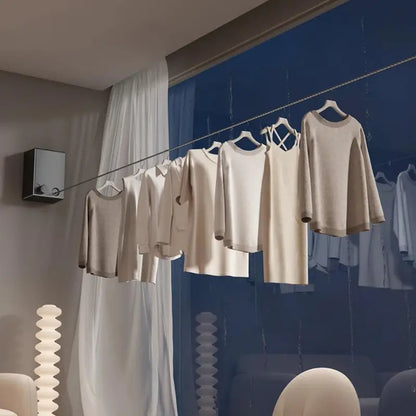 Tendedero Retráctil – Mantén tu Ropa Seca y Tu Hogar Ordenado por Años