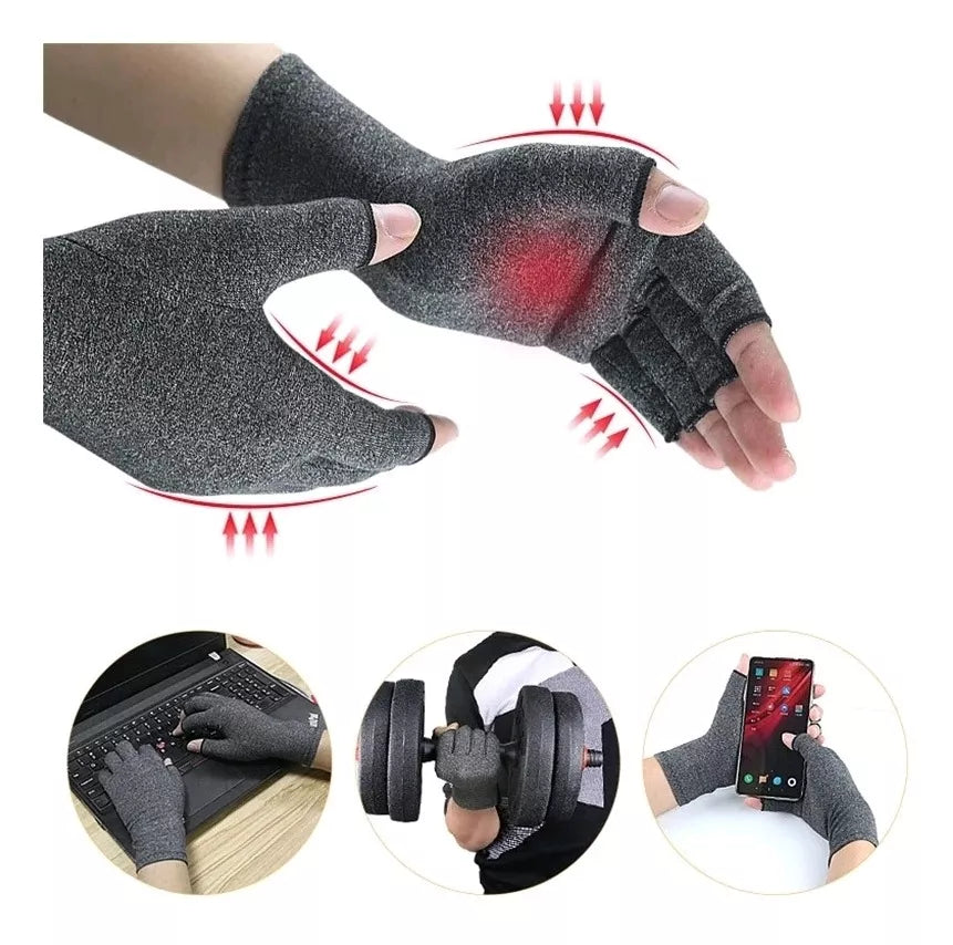 Guantes de Compresión para Túnel Carpiano y Artritis – Alivio y Soporte para Manos y Muñecas