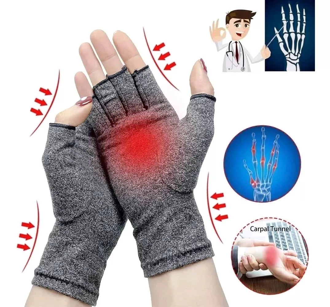 Guantes de Compresión para Túnel Carpiano y Artritis – Alivio y Soporte para Manos y Muñecas