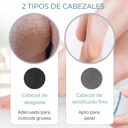 Removedor Eléctrico de Callos – Suavidad al Instante para Tus Pies
