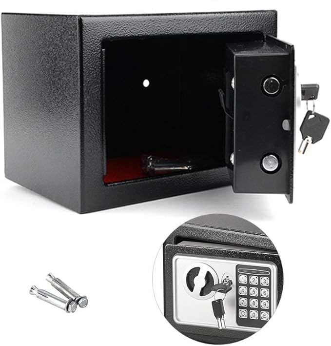 PROTEGE LO QUE MÁS TE IMPORTA - Caja fuerte digital - SOLO HOY 50% OFF