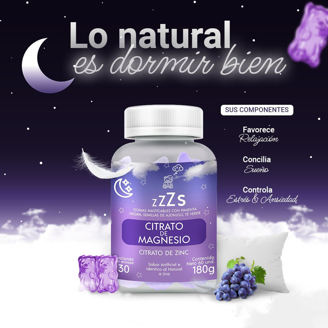 Compra 1 y Llévate 2 - ÚNICO CON UNA DURACIÓN DE 30 MINUTOS - Citrato de Magnesio