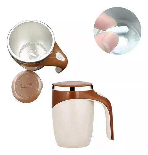 Taza MagicMix 3 en 1 - MATERIAL INOX + MEZCLA DE BEDIDA + TAPA HERMÉTICA