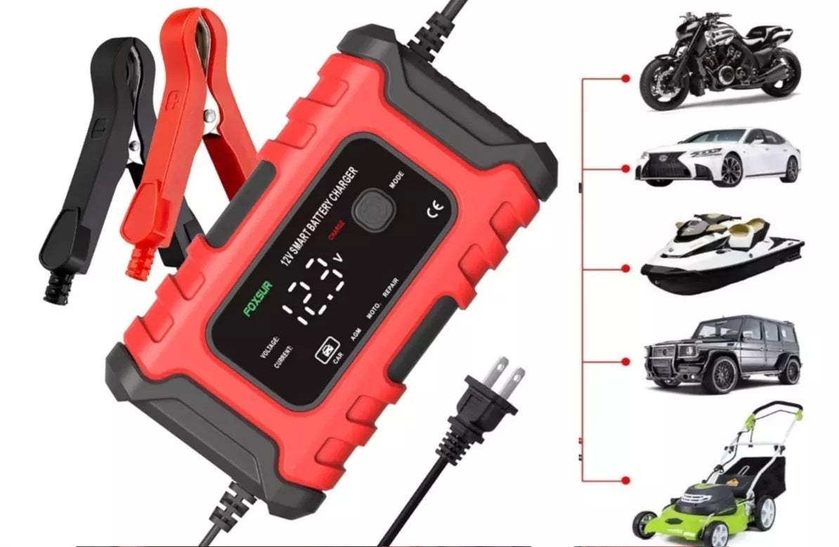 REVIVE TU BATERIA EN MINUTOS - Cargador Inteligente Para Bateria 12V ¡ÚLTIMAS UNIDADES EN STOCK!