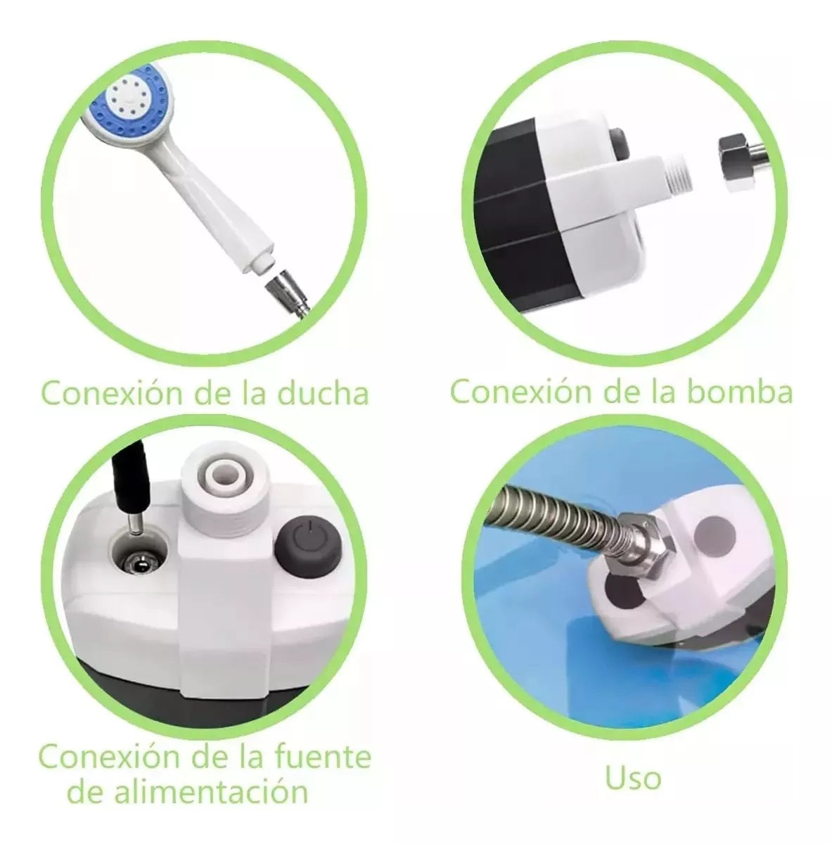 Ducha Recargable Portátil Regadera Campi - La Ducha Recargable Portátil te permite tener un flujo de agua práctico