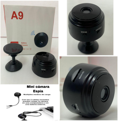 PROTEGE LO QUE MÁS AMAS EN TODO MOMENTO - Mini Cámara con Sensor de Movimiento ¡HOY CON 35% DE DESCUENTO!