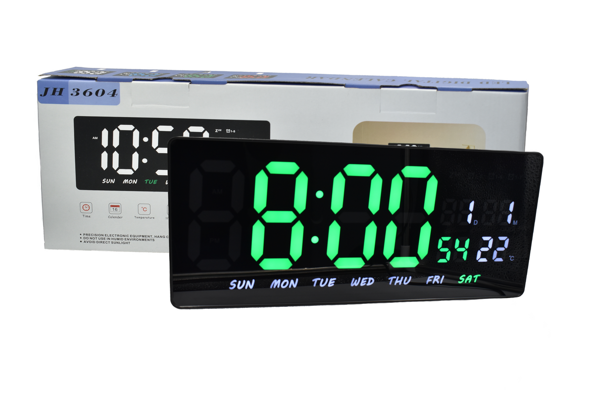 Reloj Digital LED Pared Moderno JH3604