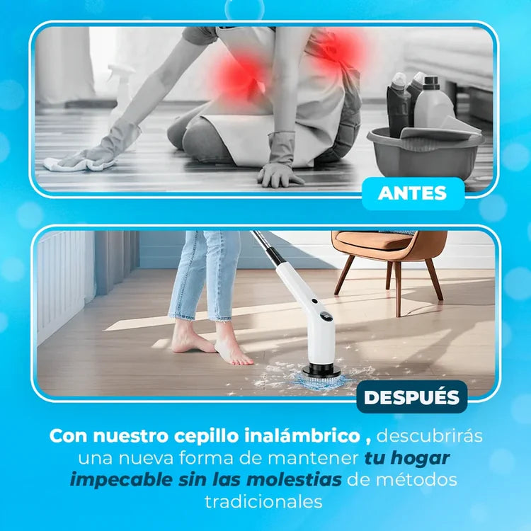 SUPER PROMOCIÓN para limpiar tu casa rápida y fácilmente 40% OFF - Cepillo De Limpieza