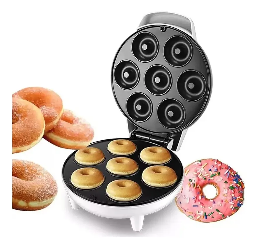 Maquina de Mini Donas Antiadherente - Tus mini donas favoritas, hechas en tu propia cocina 🍩
