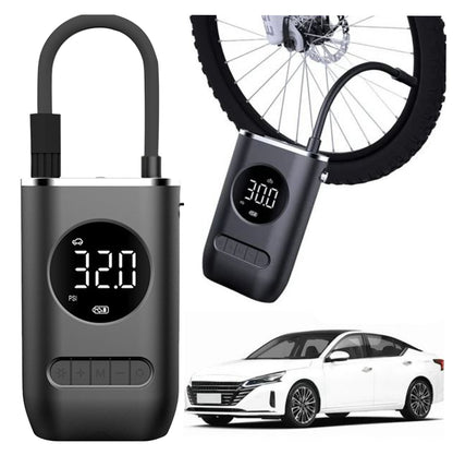 COMPRESOR 3 EN 1 + LINTERNA + POWER BANK - Carga rápida tipo "C" - ÚLTIMO DIA CON 40% OFF