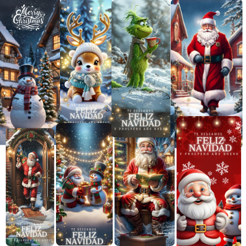 Funda Forro Puerta NAVIDAD - Solo HOY con un 40%  de DESCUENTO