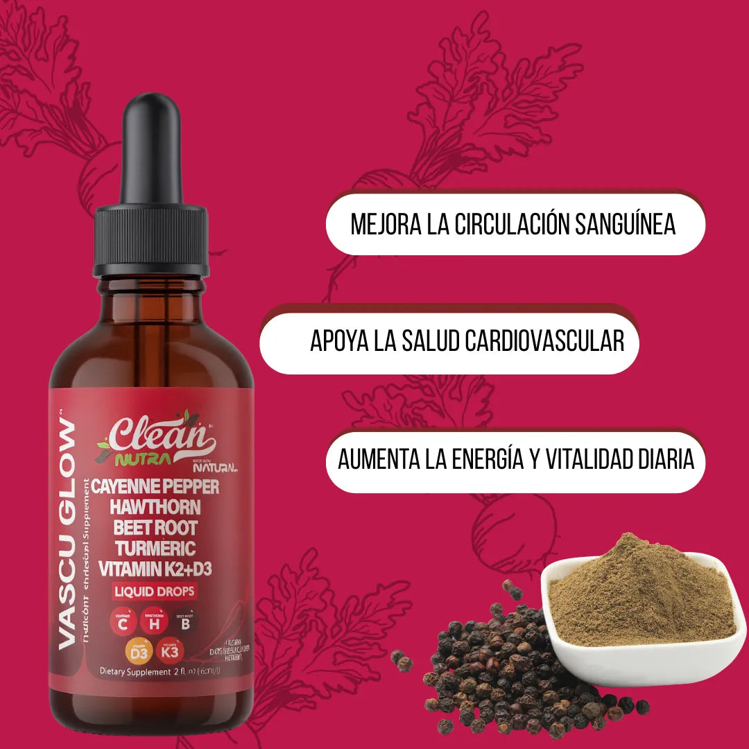 SUPER PROMO COMPRA 1 Y LLEVE 2 SOLO HOY 50% OFF - VASCU GLOW x2 UND