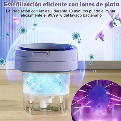 Lavadora Portátil Plegable - Prendas Pequeñas Sin Ocupar Espacio