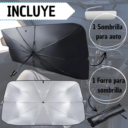 Sombripro® Sombrilla Tapasol para Auto - LA SEGUNDA UNIDAD POR SOLO + $44.000