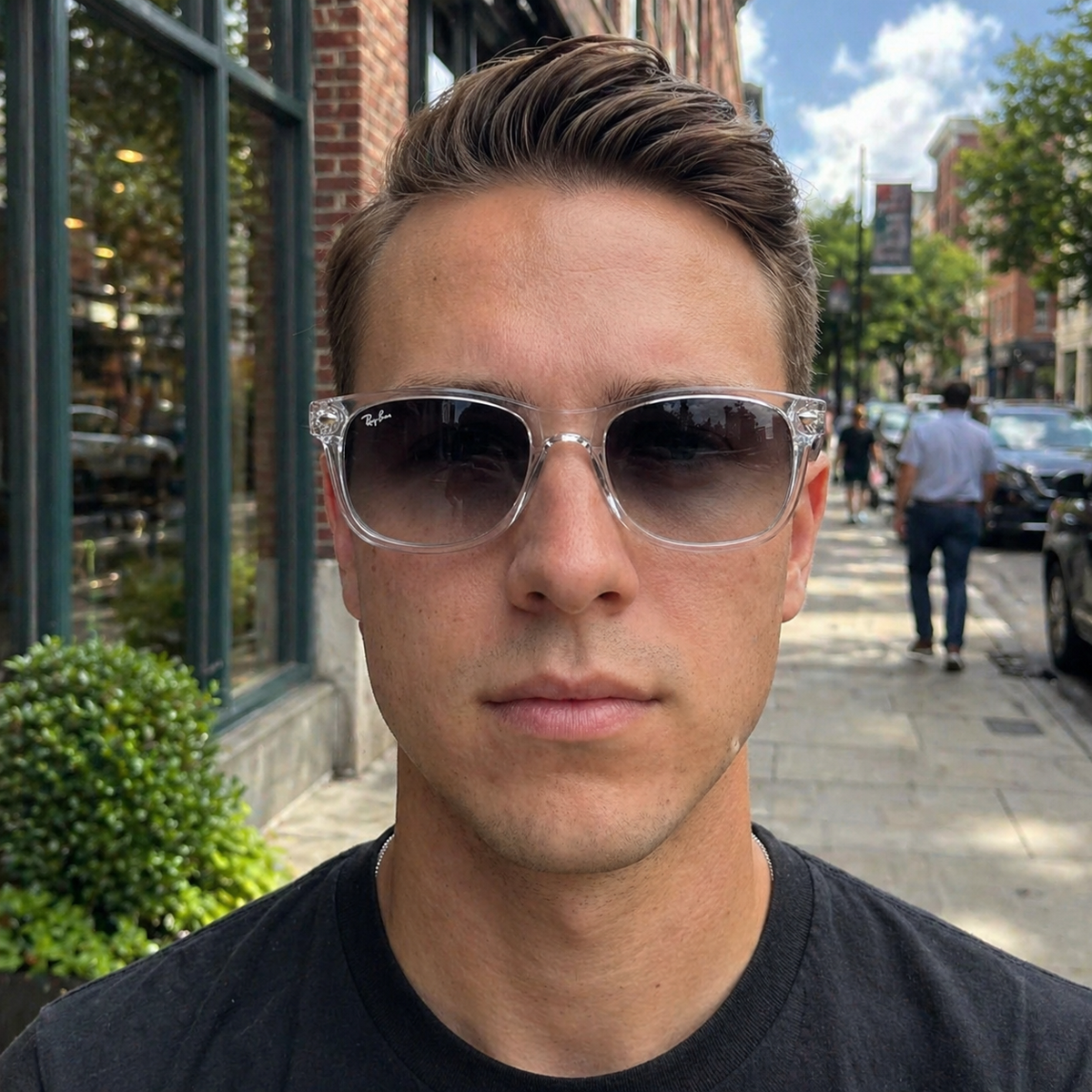 Gafas Wayfarer Crystal Smoke Flex+ ESTUCHE Y PAÑO - OFERTA ESPECIAL SOLO POR HOY!