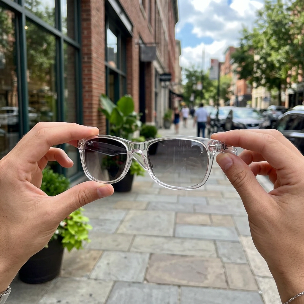 Gafas Wayfarer Crystal Smoke Flex+ ESTUCHE Y PAÑO - OFERTA ESPECIAL SOLO POR HOY!