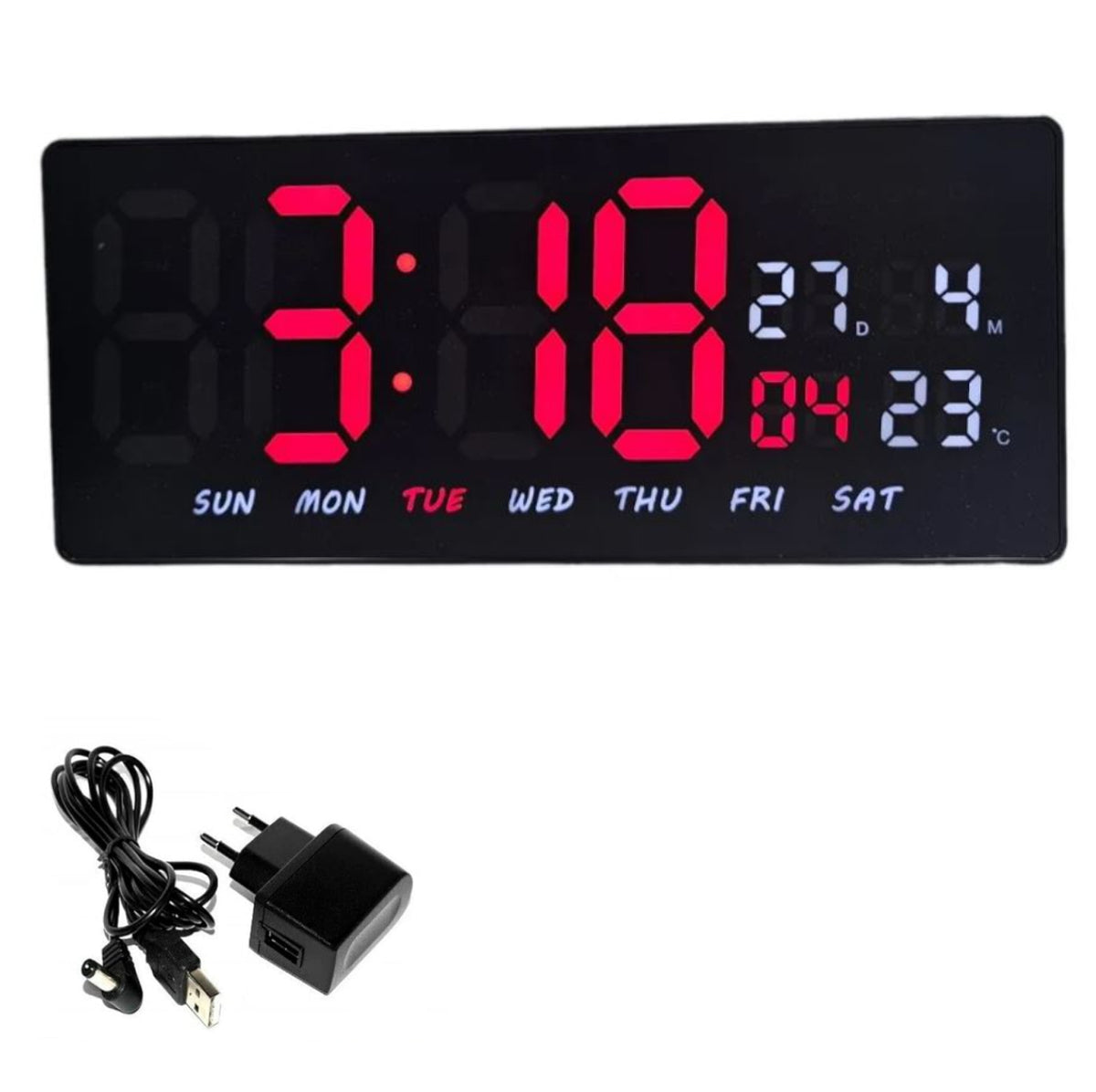 Reloj Digital LED Pared Moderno JH3604