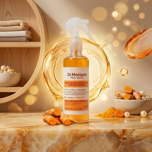 DR. MELAXIN - Spray exfoliante con ácido kójico y cúrcuma