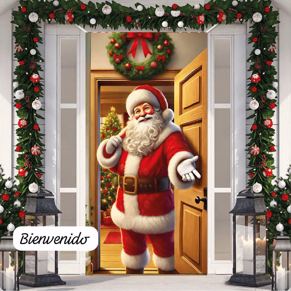Fundas navideñas para puertas