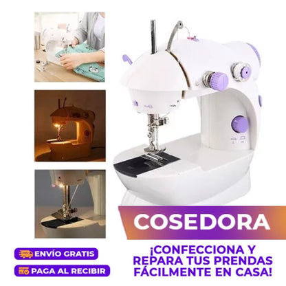 Máquina De Coser Portátil Con Pedal - Dos Velocidades Y Luz Integrada - LA SEGUNDA UNIDAD POR SOLO + $59.000