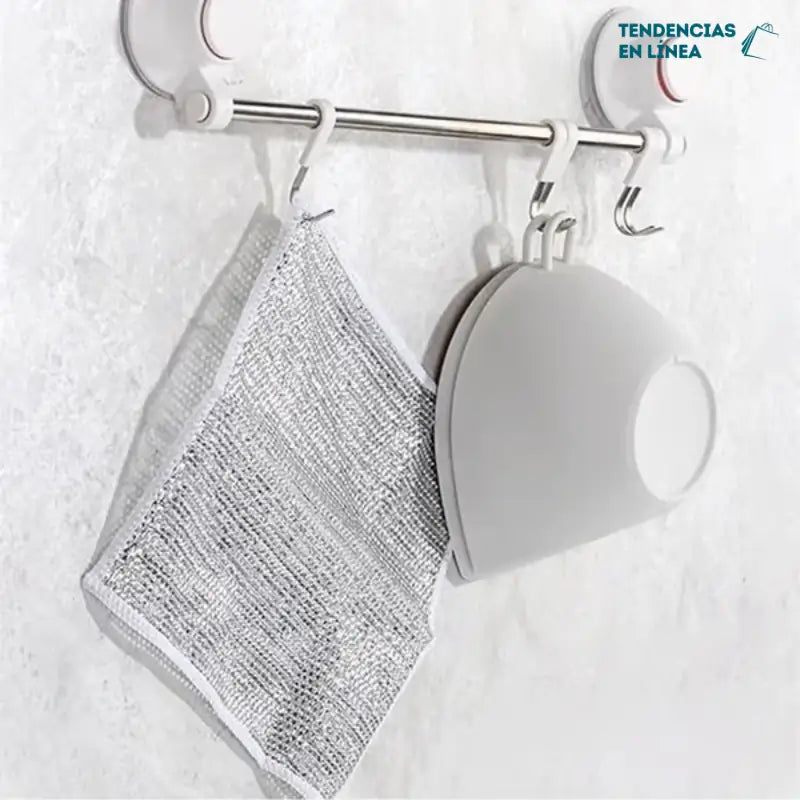 DI ADIÓS A LA GRASA Y LA SUCIEDAD MÁS DIFÍCIL - Set X10 Paños De Alambre Limpieza Cocina - 50% OFF
